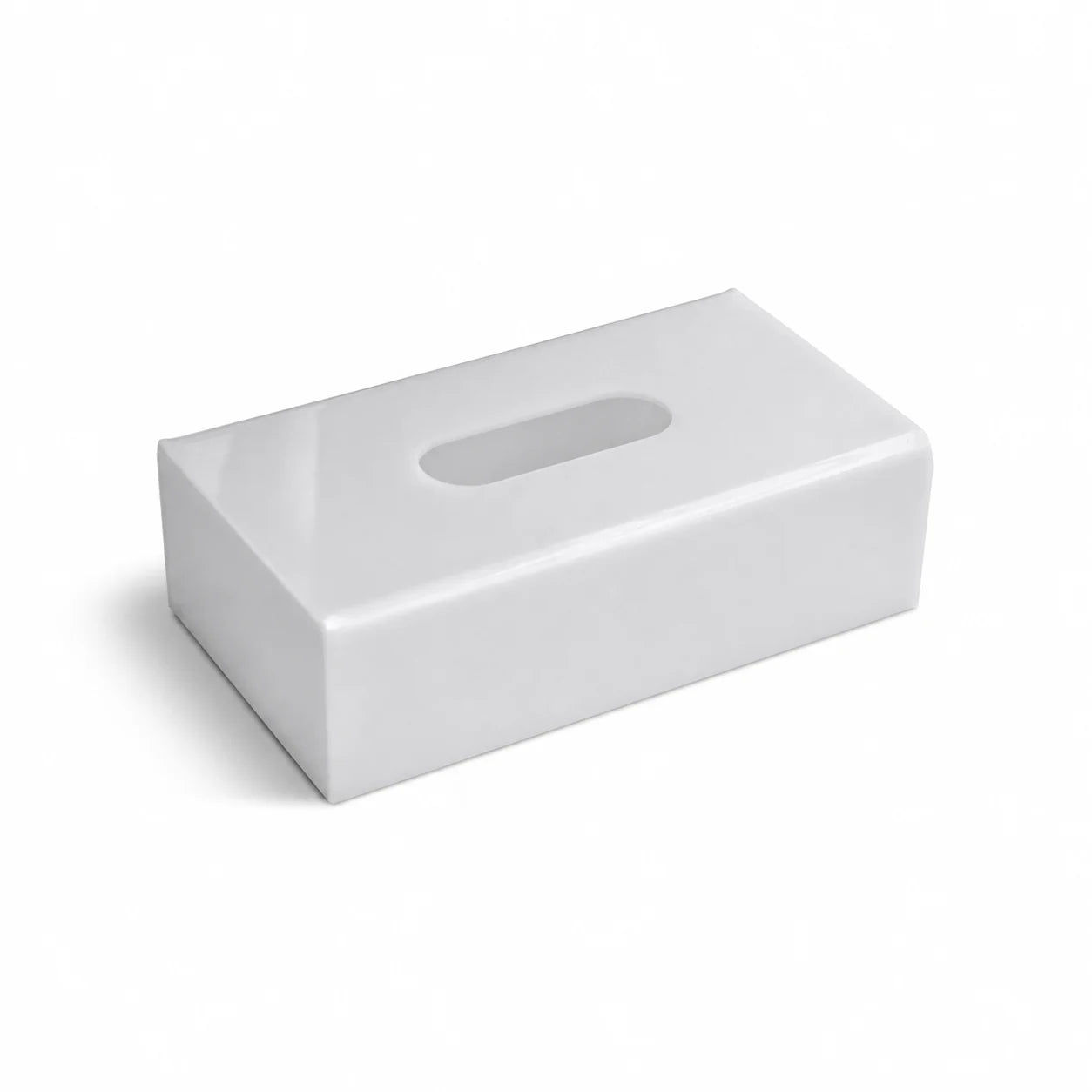Porta-Luvas de Acrílico Personalizado em acrílico branco