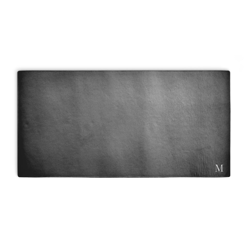 Deskpad de Couro Personalizado — deskpad preto