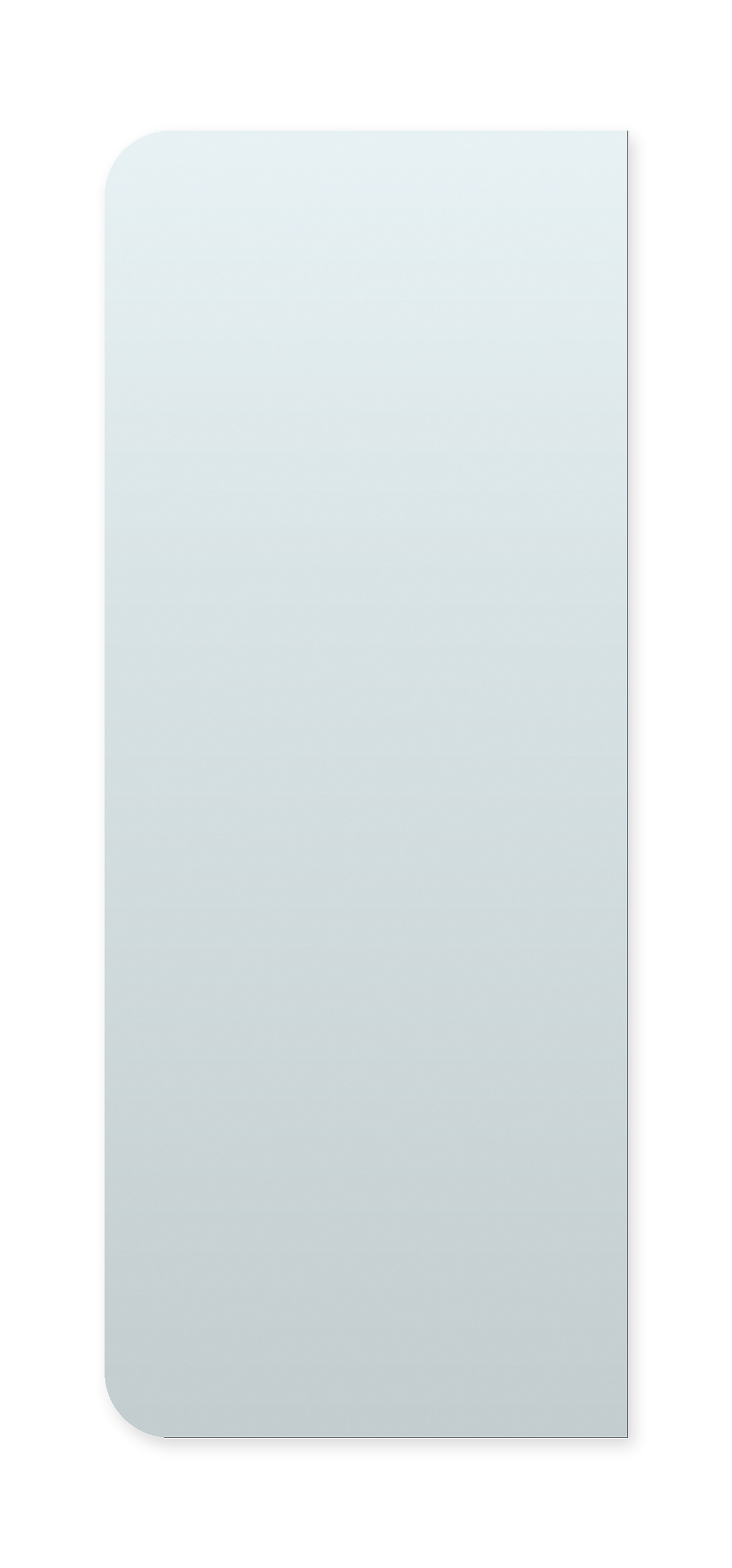 Espátula de bolo em acrílico personalizada — Transparente