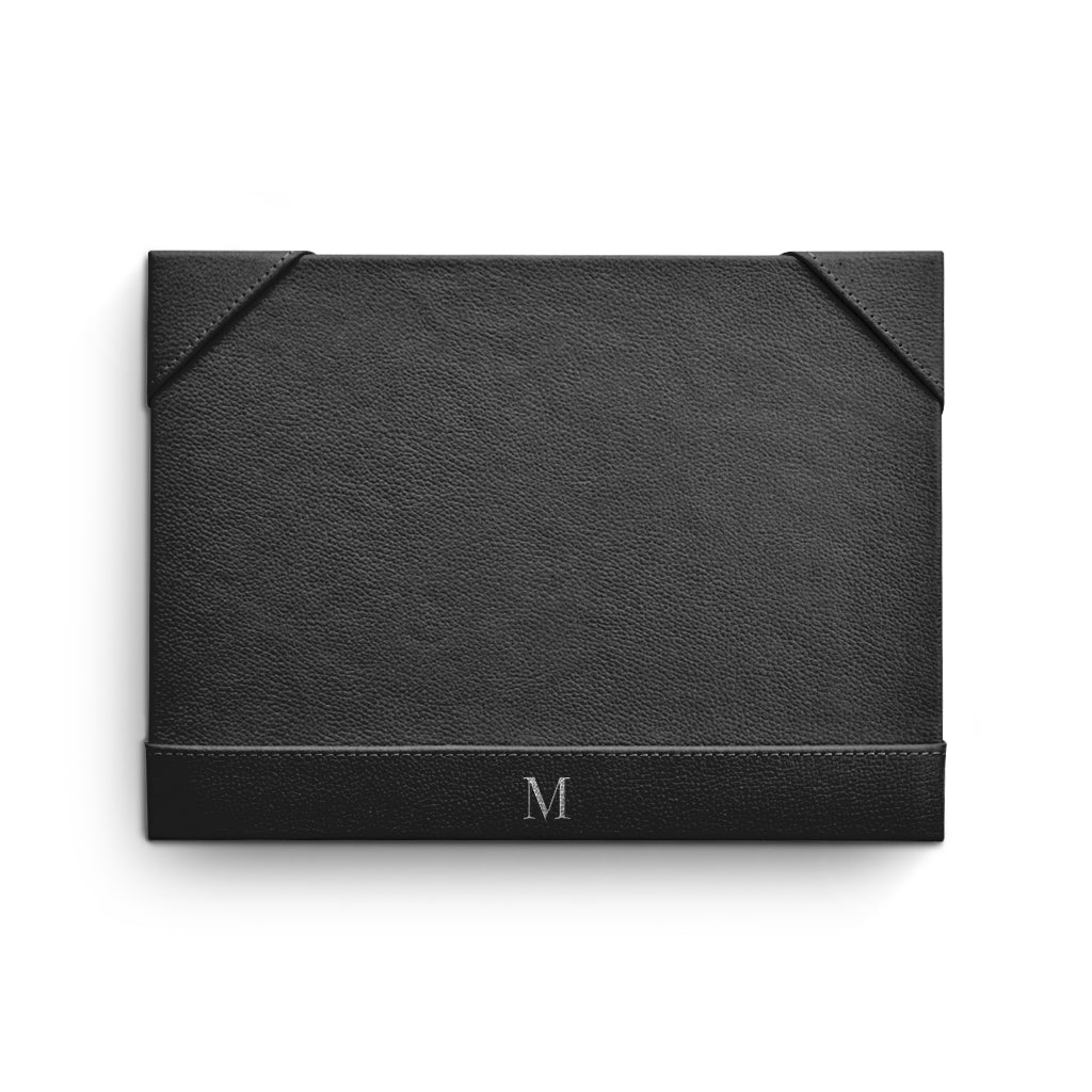 Risque-Rabisque de Couro Personalizado — risque rabisque preto