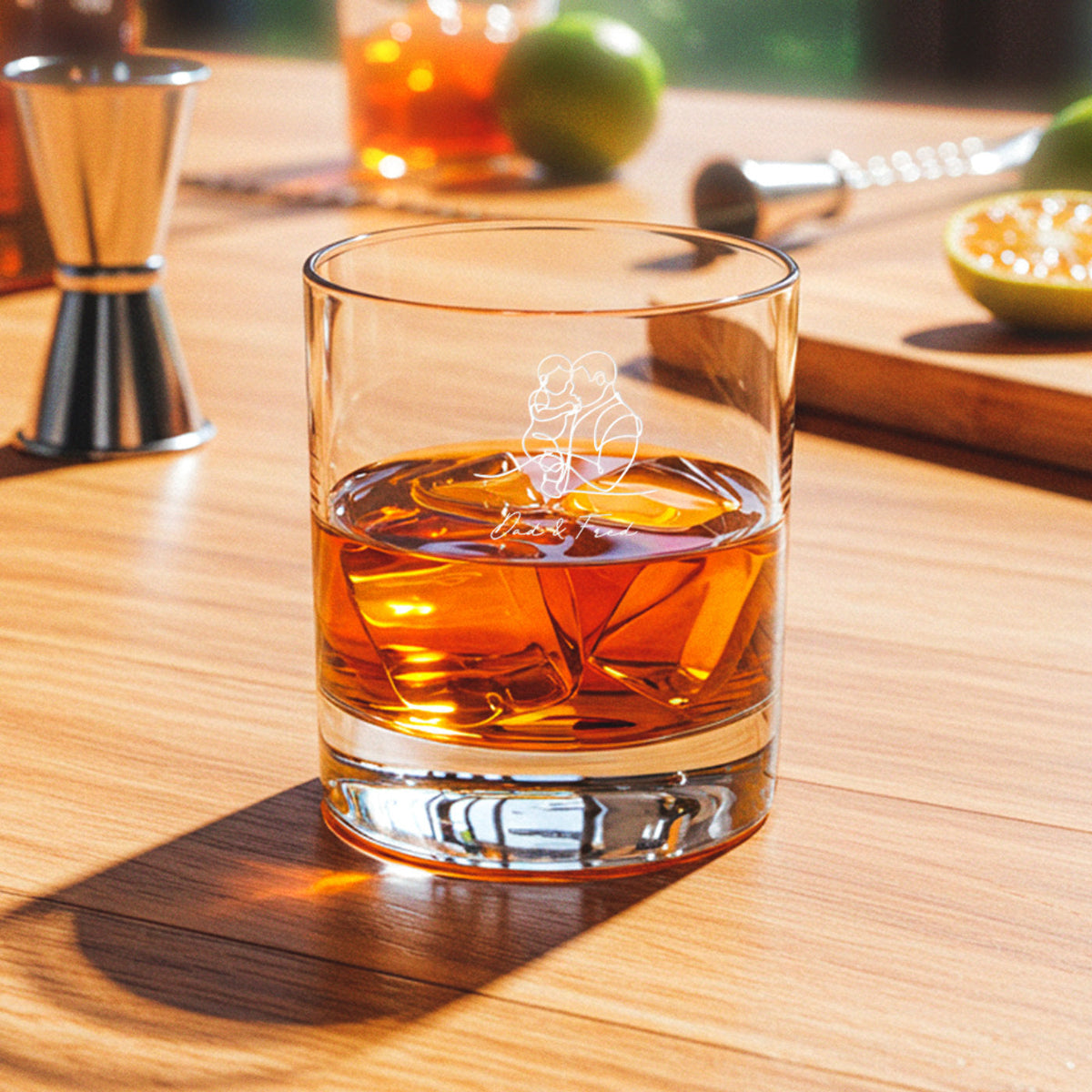 Copo de Whisky com whisky