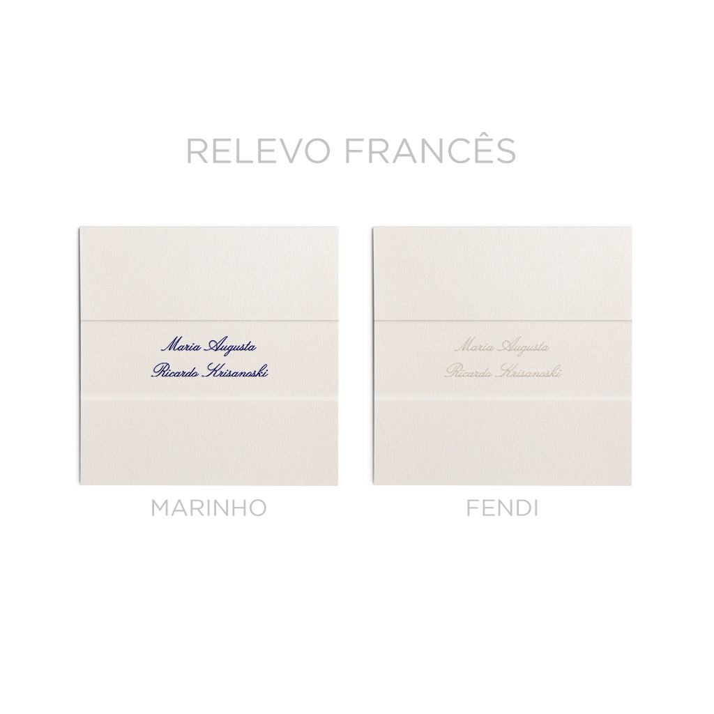 Cores do relevo francês: Fendi e Marinho